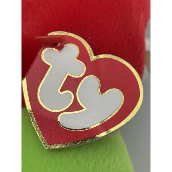 Ty Beanie Babies Ribbit the Frog Mint Condition, The Pillow Pals Collection - Picture 7 of 10